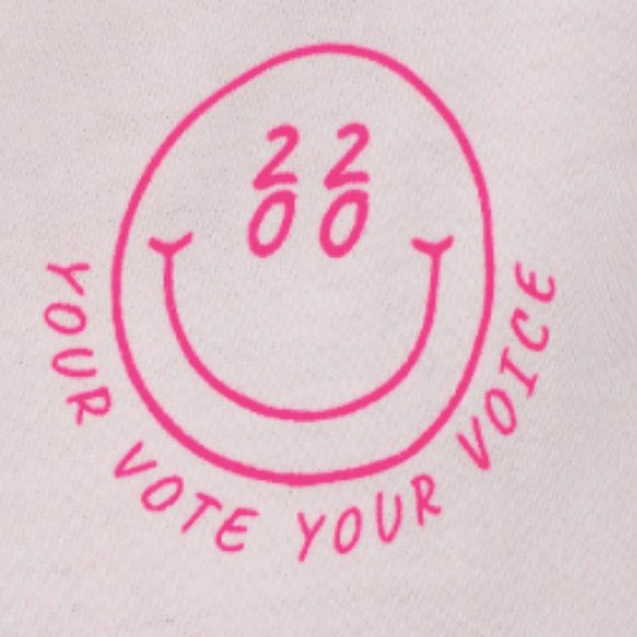 Pink Please go f** vote Graphic Shirt Sz S NWT - Picture 4 of 5